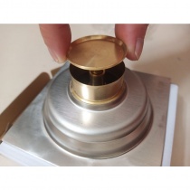 Phễu thoát sàn chống trào ngược inox 304 cao cấp kích thước 12×12 cm , D49, D60, D76, D90