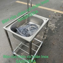 Thanh lý chậu rửa bát 1 Hố lớn có chân Hà Nội, Tphcm, Cần Thơ