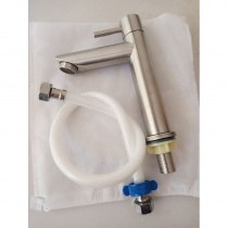 VÒI LAVABO TRÒN LẠNH INOX 304 2 TẤC ( 20CM ) GIÁ RẺ TẠI TPHCM, BÌNH DƯƠNG, CẦN THƠ