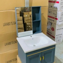 Bộ tủ gương lavabo nhà vệ sinh giá rẻ tại bà rịa vũng tàu