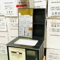 10+ Mẫu Tủ Chậu Lavabo treo tường  năm 2025 cỡ nhỏ Cao Cấp KM giá rẻ tại Tphcm