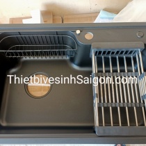 BỒN RỬA CHÉN ĐÁ NHẬP KHẨU ẤN ĐỘ KT 78×48