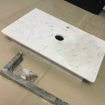 BÀN ĐÁ ĐẶT LAVABO MÀU TRẮNG GIÁ RẺ TẠI TPHCM