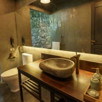 LAVABO ĐÁ CUỘI TỰ NHIÊN - CHẬU RỬA MẶT NGOÀI TRỜI CHO QUÁN CÀ PHÊ, RESORT