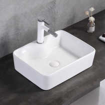 Lavabo sứ đặt bàn hình vuông giá rẻ tại Tphcm