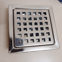 Phễu thu sàn, thoát sàn inox 304, TS137 D60,90 150×150mm