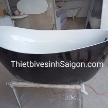 BỒN TẮM ĐẶT SÀN MÀU ĐEN GIÁ XƯỞNG TẠI TPHCM