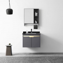 Bộ tủ lavabo nhựa treo tường - Chậu rửa mặt liền tủ giá rẻ tại Hải Phòng