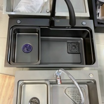 Bồn rửa chén bát 1 ngăn lớn Konox