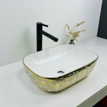 Các mẫu Lavabo mạ vàng mới nhất năm 2023 