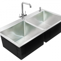 Bồn - Chậu rửa chén bát Sơn Hà - Chậu Inox SUS 304. Handmade. Giảm 60%