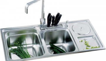 Khám phá bồn rửa chén inox 2 ngăn với hàng loạt tiện ích đa nhiệm