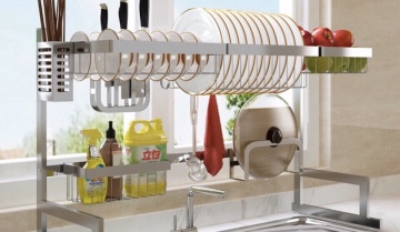 Kệ úp chén trên bồn rửa - Giải pháp tối ưu cho căn bếp nhỏ