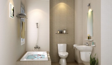 Cách bố trí nhà vệ sinh sạch sẽ hiện đại - Thiết bị vệ sinh quận Gò Vấp