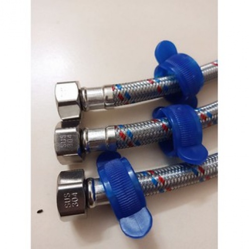 Dây Cấp Nước Vòi Máy Nóng Lạnh Inox 304 dài 2 mét, 3 mét