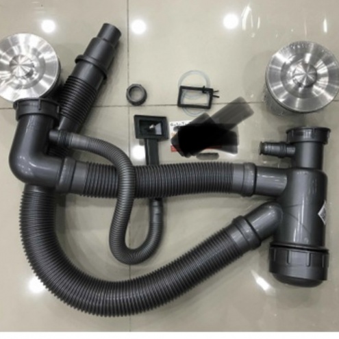 Bộ xả xi phong bồn rửa chén bát Inox 2 ngăn, hộc đều cao cấp giá rẻ Tại Tphcm, Hà Nội, Đà Nẵng, Cần Thơ 