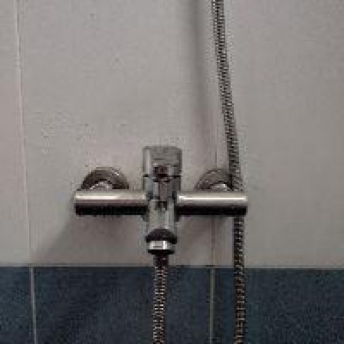 Bộ Vòi Củ Sen Tắm  Nóng lạnh Inox SUS 304 Inax