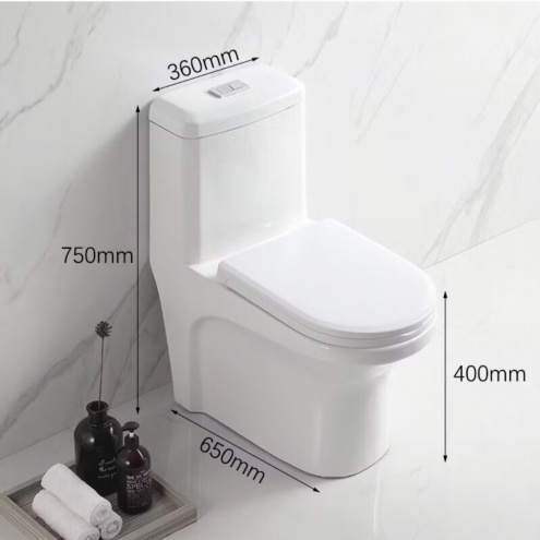 Bồn cầu 1 khối cao cấp Thailand. Mẫu bồn cầu giá rẻ dưới 2 triệu