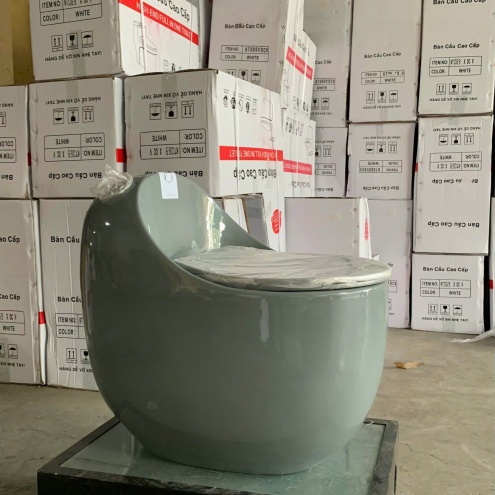 Bồn cầu nguyên 1 khối - Thiết Bị Vệ Sinh Giá Rẻ Tại Đức Hoà, Bến Lức -  Long An