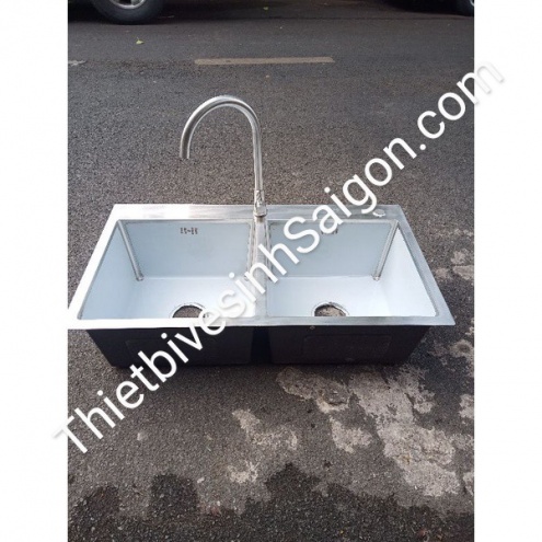 Chậu rửa bát inox 304 đúc liền khối Korea - Hàn Quốc  8245 giá rẻ tại Tphcm
