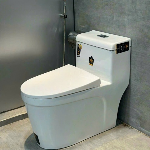 Mẫu Bồn cầu liền 1 khối giá rẻ dưới 2, 3 triệu tại tphcm