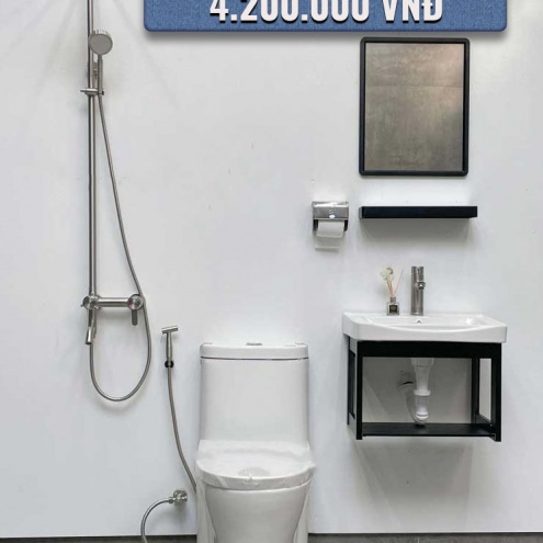 Combo trọn bộ TBVS Phòng Tắm giá rẻ 2025 -2026 Tphcm