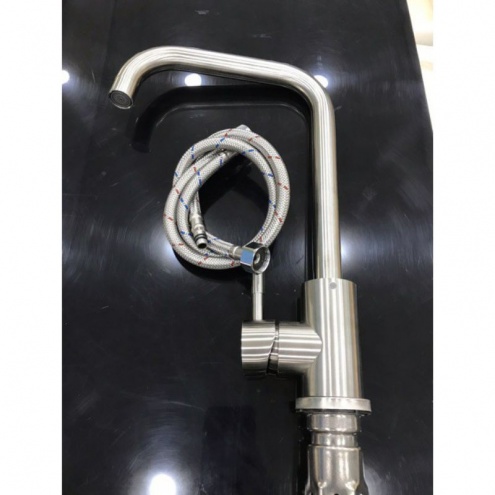 Vòi nước rửa chén nóng lạnh tăng áp inox SUS 304 EL-T012 giá rẻ tại tphcm 220K