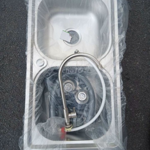 Thanh lý bồn rửa chén inox có chân giá rẻ Tphcm