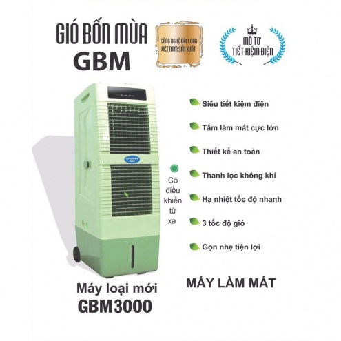 QUẠT HƠI NƯỚC  Đài Loan GBM 300