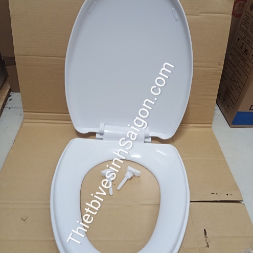 Nắp bồn cầu rơi êm  bồn cầu 1 Khối, 2 khối :Viglacera, TOTO, Inax, Casaer, American Standard, Benler, Proxia, HC, Minh Long,