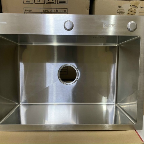 Chậu Rửa Bát 1 Hố Lớn INOX SUS 304 Giá Rẻ Tại Hà Nội