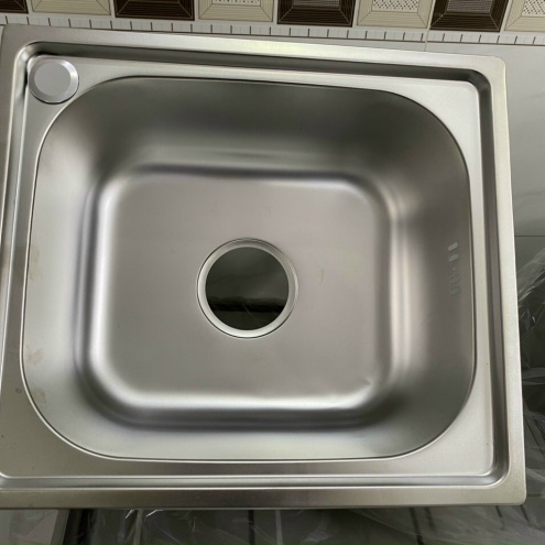 Bồn, Chậu rửa chén Inox 304 1hộc giá rẻ 42×37