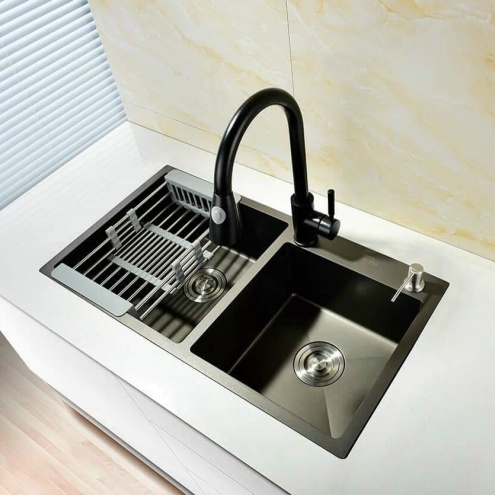 Bồn rửa Chén, Chậu rửa bát nhập khẩu Nhật Bản, Đức, Hàn Quốc Inox SUS 304 giá rẻ tại Hà Nội