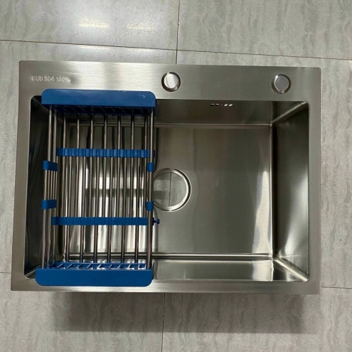 CHẬU RỬA CHÉN 1 HỘC, 1HỐ LỚN INOX 304 GIÁ RẺ TPHCM, HÀ NỘI, HẢI PHÒNG