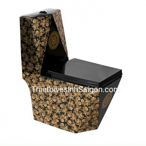 BỒN CẦU NGUYÊN 1 KHỐI MÀU KIM CƯƠNG HOA VĂN, KÉT NƯỚC LIỀN GIÁ RẺ NHẤT TẠI TPHCM, HÀ NỘI, ĐÀ NẴNG