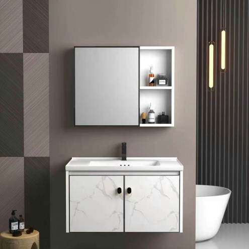 TỦ LAVABO LIỀN BÀN MEON Gỗ Chống nước KT 80×47 GIÁ RẺ TẠI TPHCM