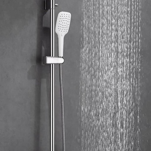 Bộ sen cây tắm đứng nóng lạnh thân tròn Inox 304. Mua bán tại quận Tân Bình, Tân Phú, Tphcm