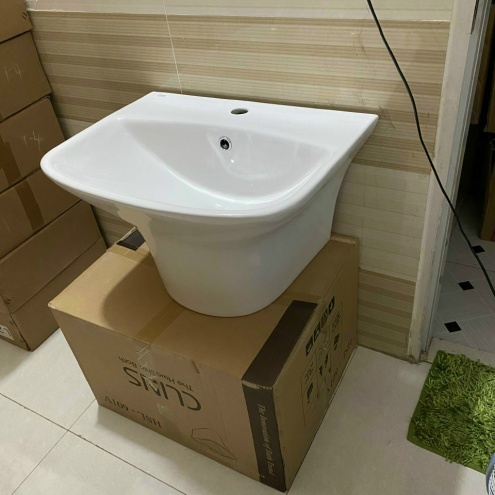 Lavabo treo tường liền khối Cao cấp