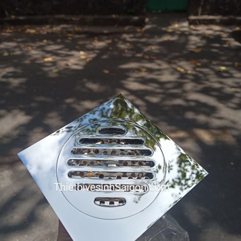 HỐ GA THOÁT SÀN NƯỚC GIA ĐÌNH INOX 304 ĐÚC NGUYÊN KHỐI D49, D60 GIÁ SỈ RẺ TẠI TPHCM