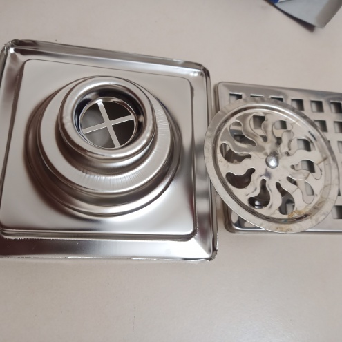 PHỄU THU SÀN, THOÁT SÀN INOX 304 CAO CẤP  200×200mm, D60, D90, D100