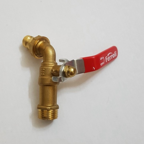 Vòi Hồ Ferroli , Vòi Nước Romine lắp dây máy giặt Bằng Đồng Thau 80K