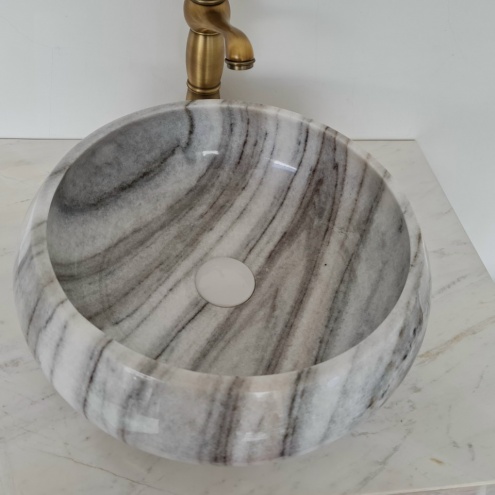 Chậu rửa mặt Lavabo đá tự nhiên giá rẻ tại Tphcm