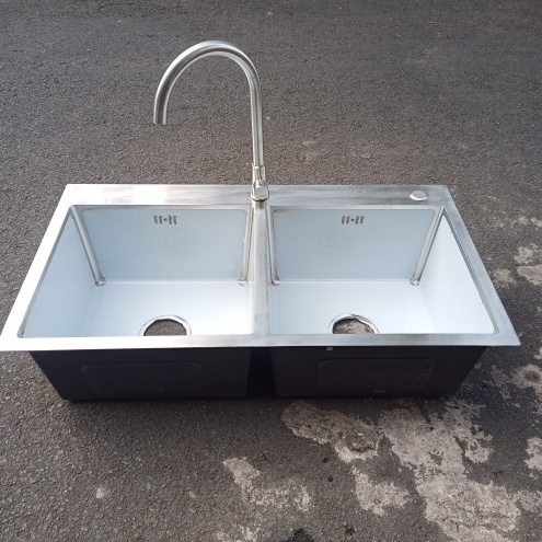 Bồn rửa chén inox SUS 304 1, 2 ngăn giá rẻ tại Đà Nẵng