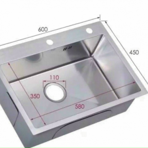 Bồn rửa chén đúc inox SUS 304 1ngăn lớn Đại Thành giá rẻ nhất tại Tphcm