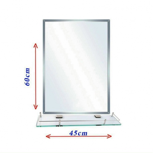 Bộ Gương kiếng, Kệ kiếng nhà tắm