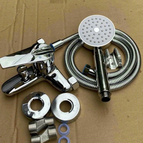 Bộ Vòi Sen Hoa tắm nóng lạnh đồng thau cao cấp KM giá rẻ