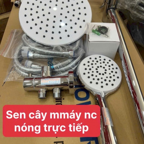 Sen cây tắm đứng lắp cho máy nước nóng trực tiếp tại Tphcm