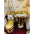 Combo LUXURY bồn cầu mạ vàng cao cấp